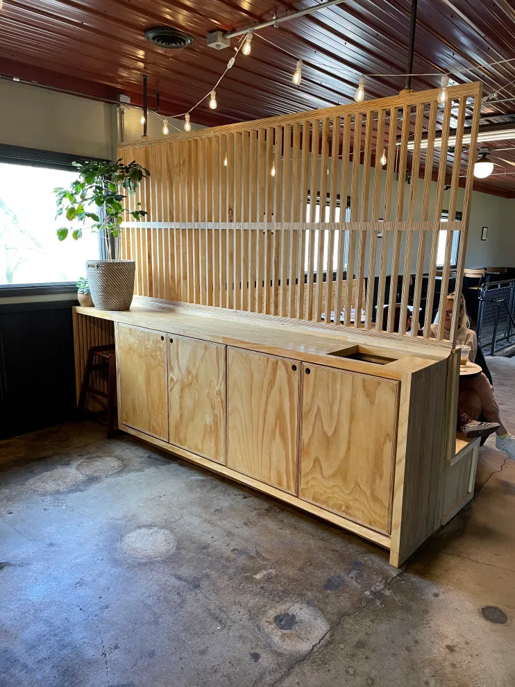 Personalized Coffee Station and Seating Space by Becca Robbins Interior Design - Photo 3