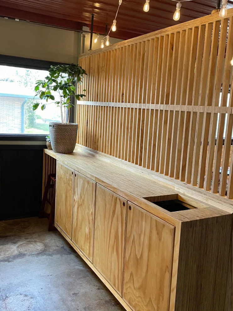 Personalized Coffee Station and Seating Space by Becca Robbins Interior Design - Photo 2
