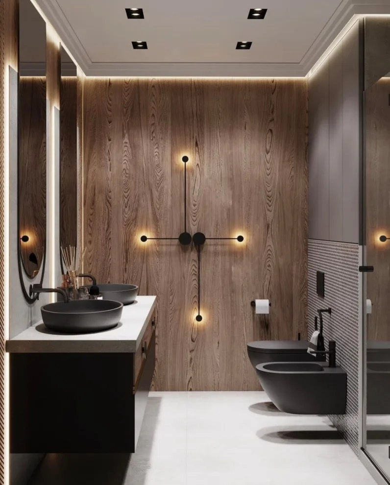Opulent Restrooms by Indian Wells & Beverly Hills Luxury Interiors - Photo 28