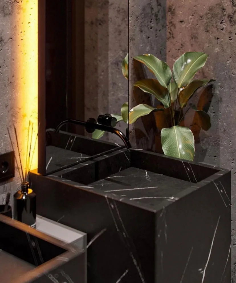 Opulent Restrooms by Indian Wells & Beverly Hills Luxury Interiors - Photo 57