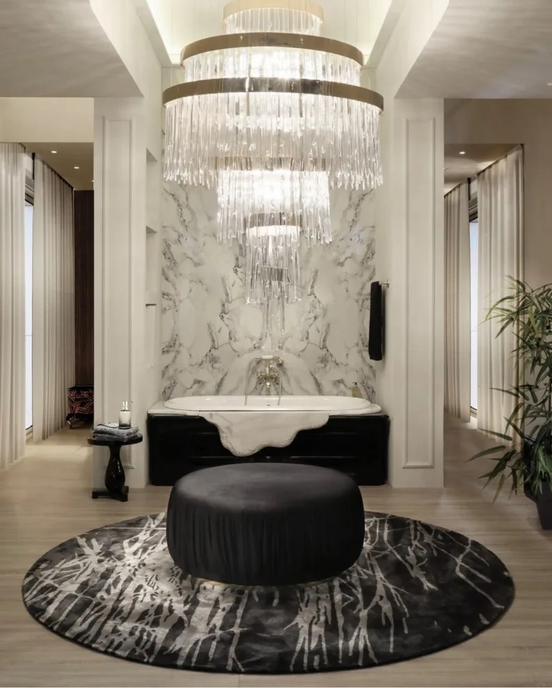 Opulent Restrooms by Indian Wells & Beverly Hills Luxury Interiors - Photo 11