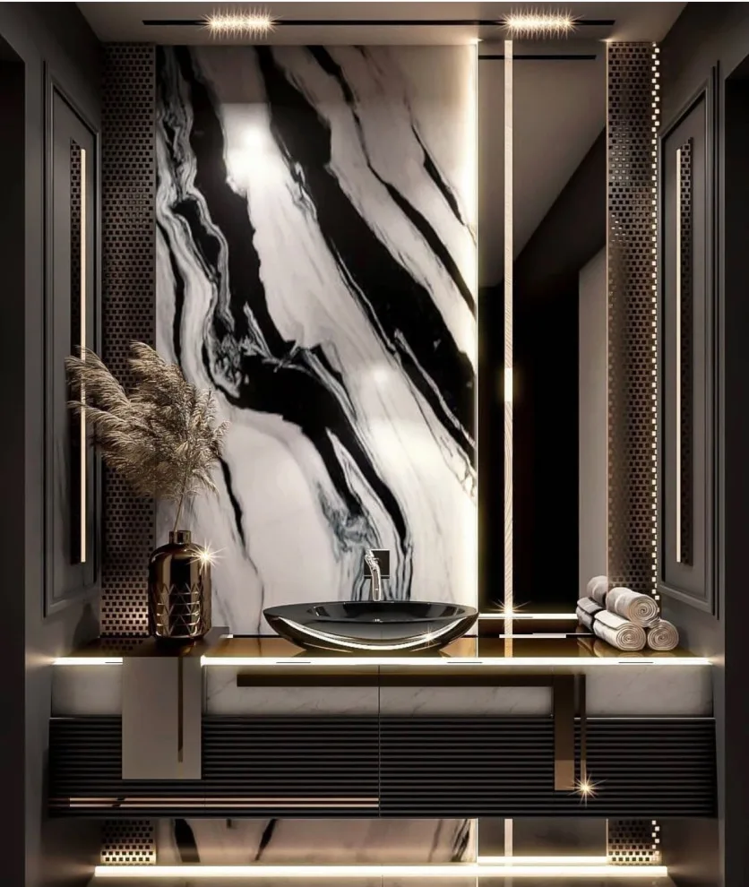 Opulent Restrooms by Indian Wells & Beverly Hills Luxury Interiors - Photo 29