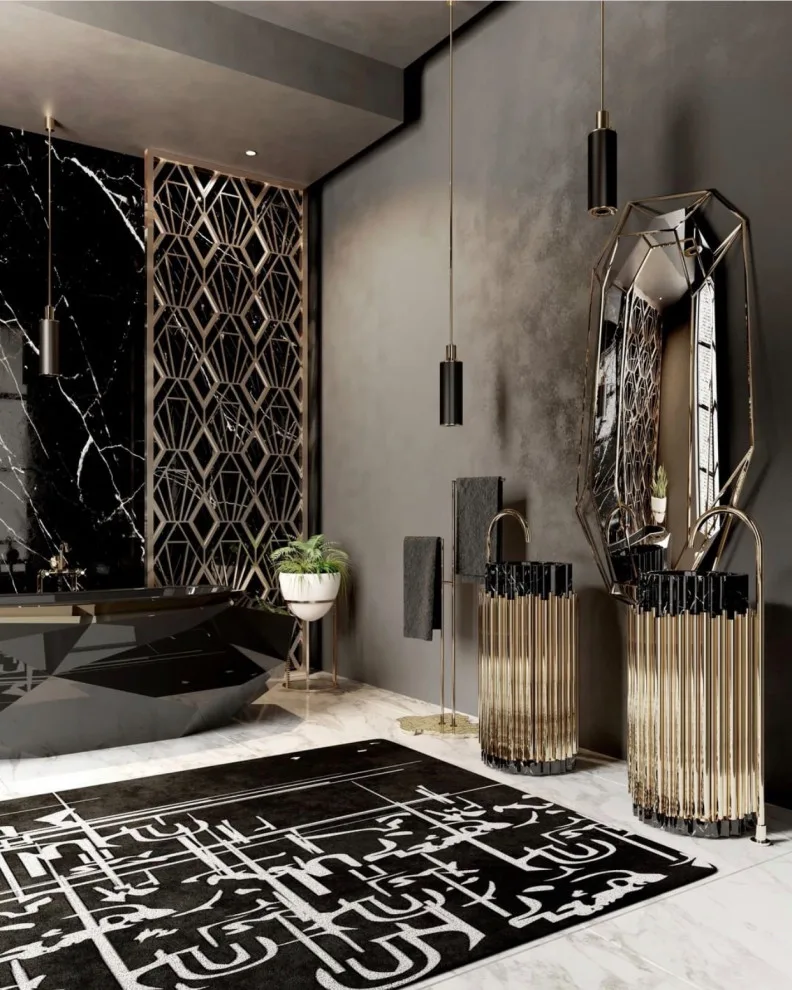Opulent Restrooms by Indian Wells & Beverly Hills Luxury Interiors - Photo 60