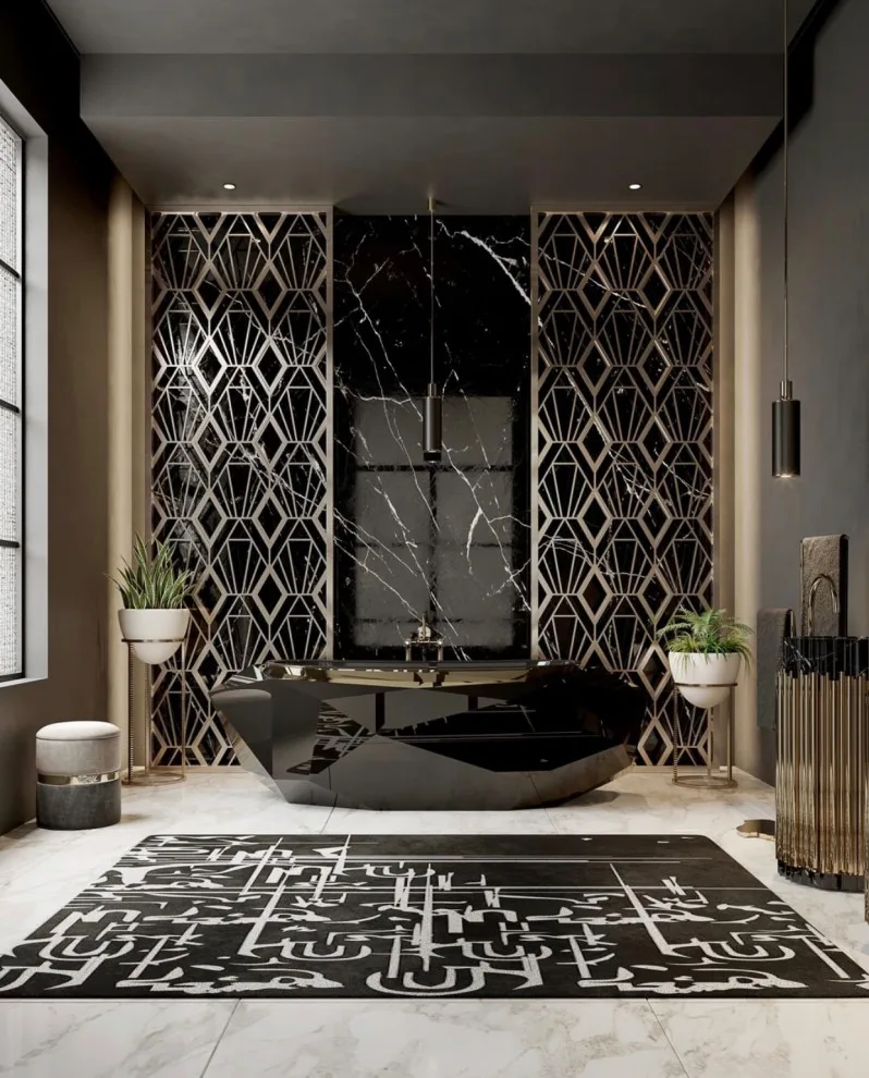 Opulent Restrooms by Indian Wells & Beverly Hills Luxury Interiors - Photo 23