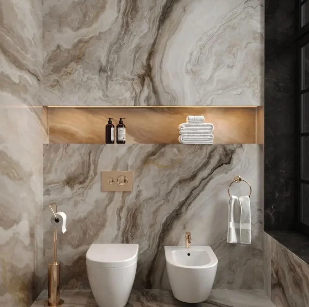 Opulent Restrooms by Indian Wells & Beverly Hills Luxury Interiors - Photo 32
