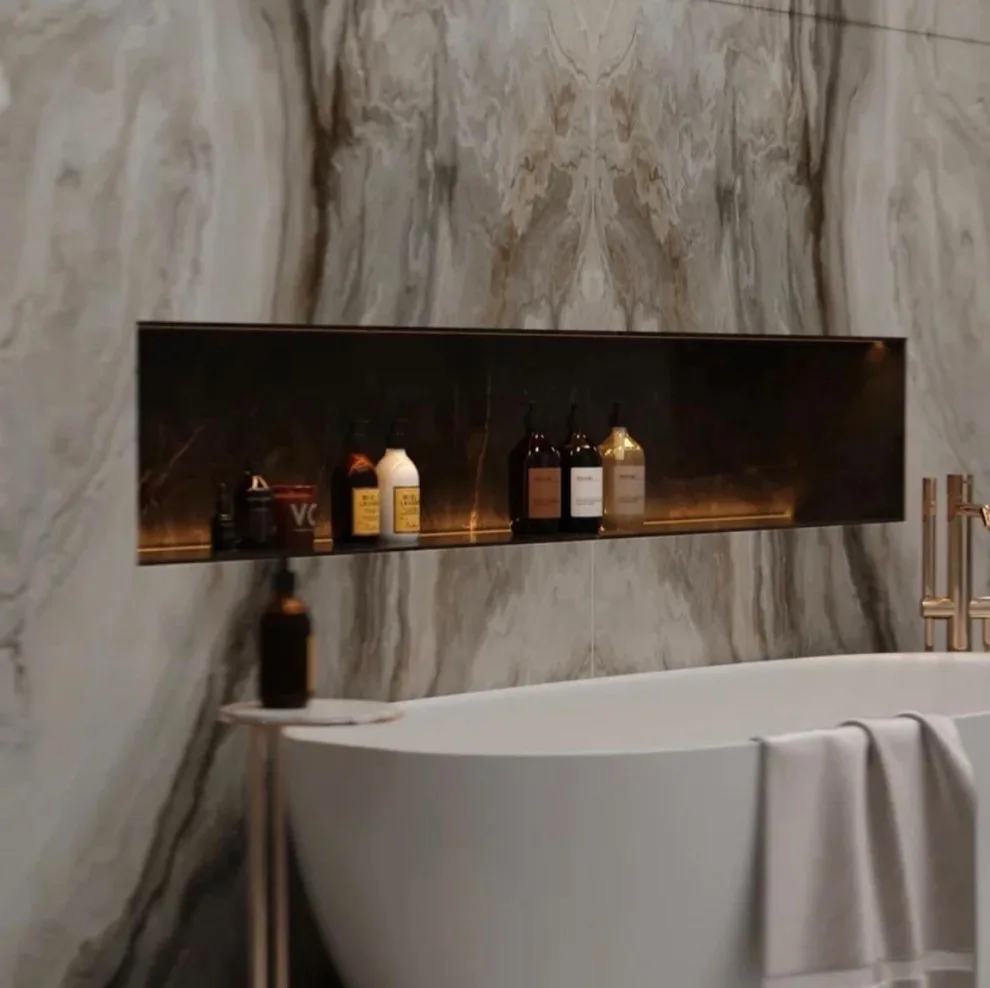 Opulent Restrooms by Indian Wells & Beverly Hills Luxury Interiors - Photo 49