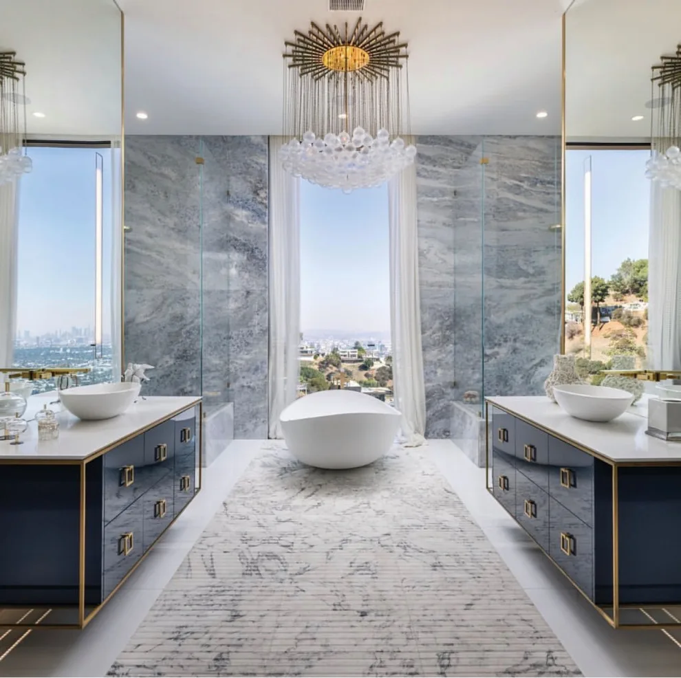 Opulent Restrooms by Indian Wells & Beverly Hills Luxury Interiors - Photo 58