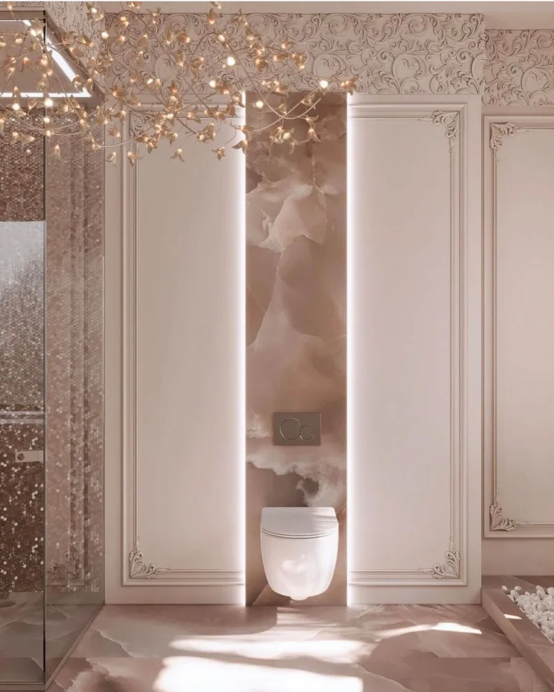 Opulent Restrooms by Indian Wells & Beverly Hills Luxury Interiors - Photo 52