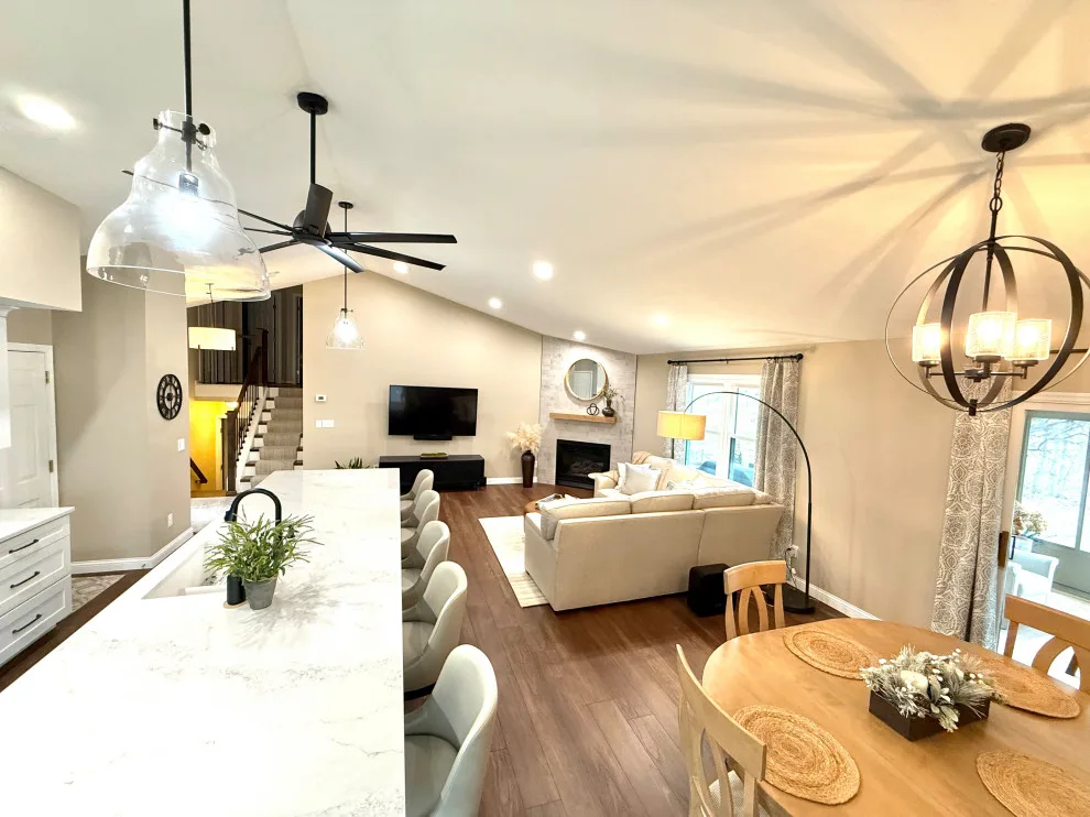 Beavercreek First Floor Renovation Project by Becca Robbins Interior Design - Photo 9