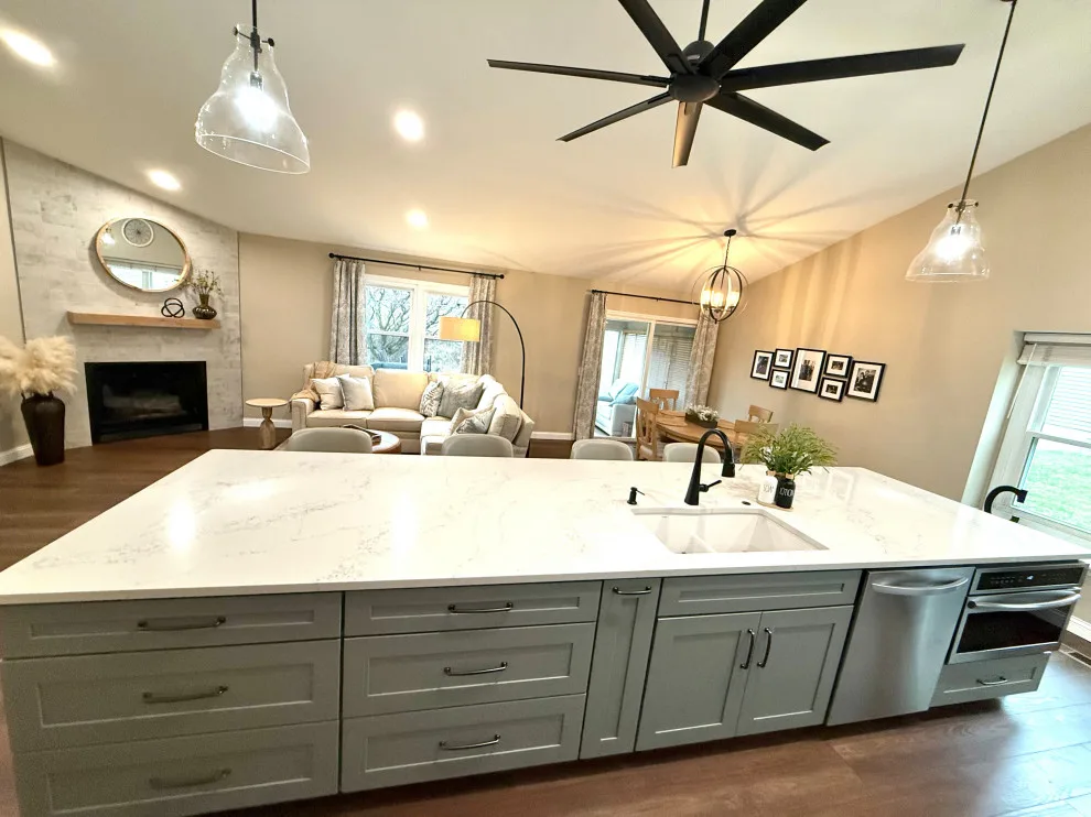 Beavercreek First Floor Renovation Project by Becca Robbins Interior Design - Photo 17