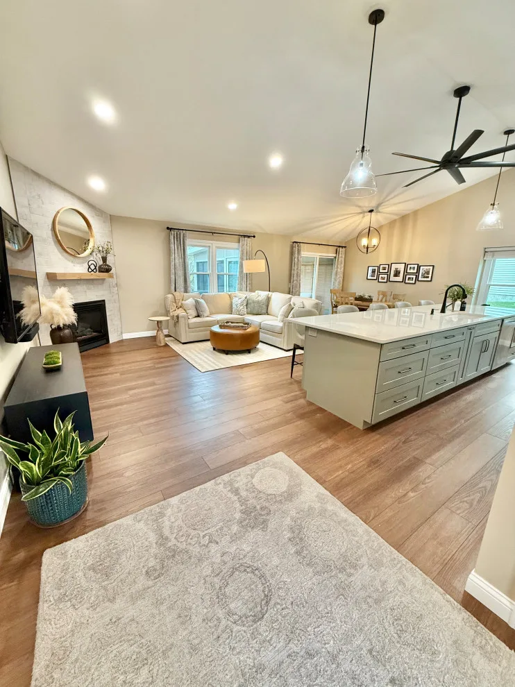 Beavercreek First Floor Renovation Project by Becca Robbins Interior Design - Photo 13
