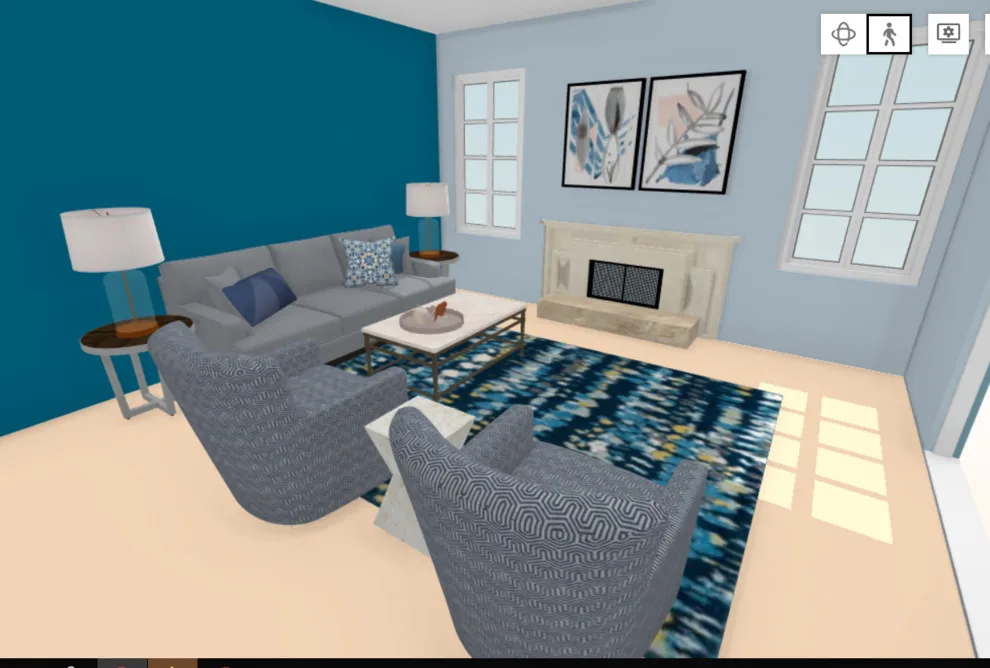 Modern Lounge Space by Karen Simmons Interiors - Photo 11