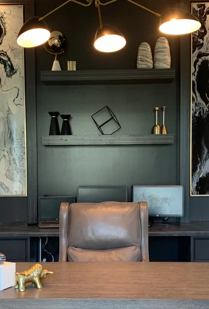 Male-Oriented Home Workspace by Manisha Designs LLC - Photo 10