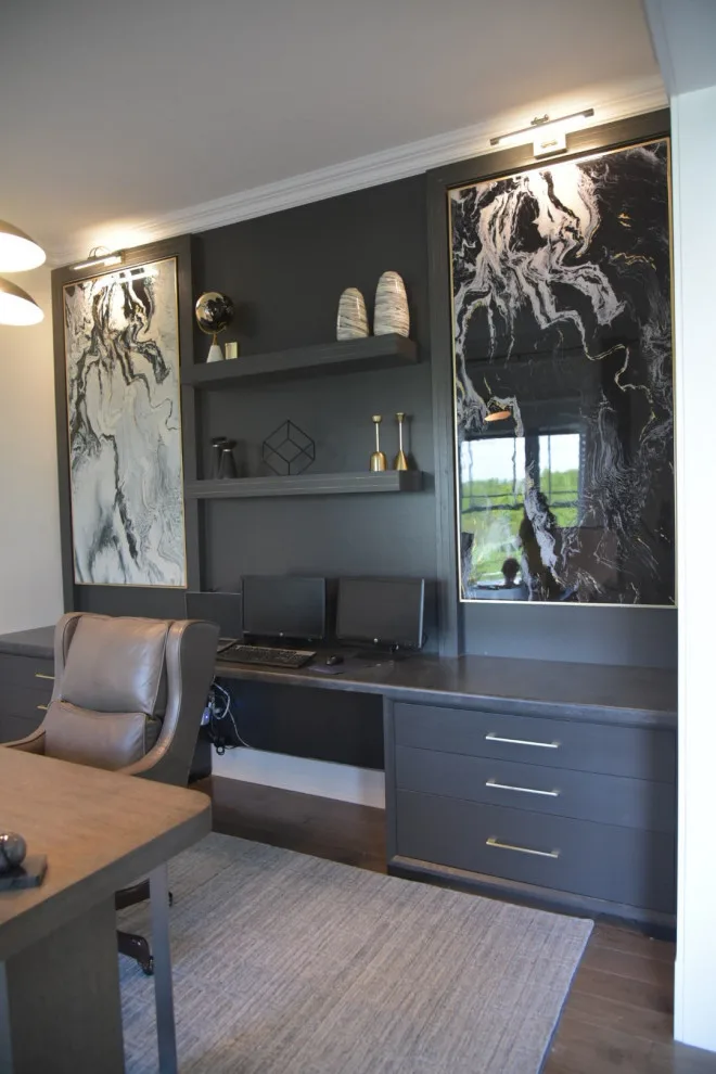 Male-Oriented Home Workspace by Manisha Designs LLC - Photo 2