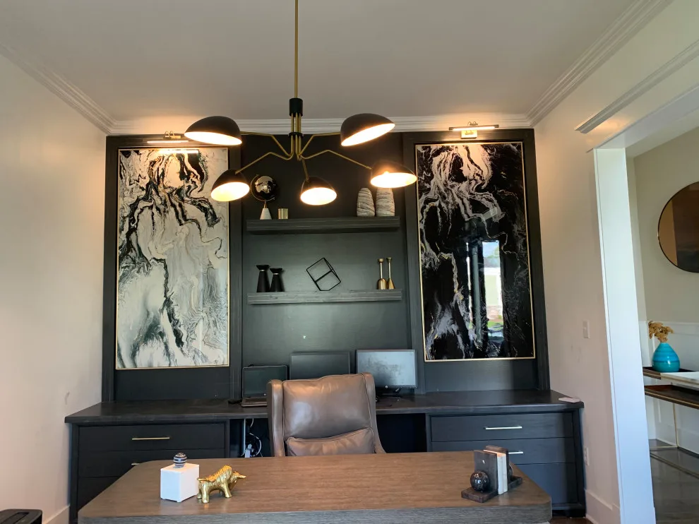 Male-Oriented Home Workspace by Manisha Designs LLC - Photo 9