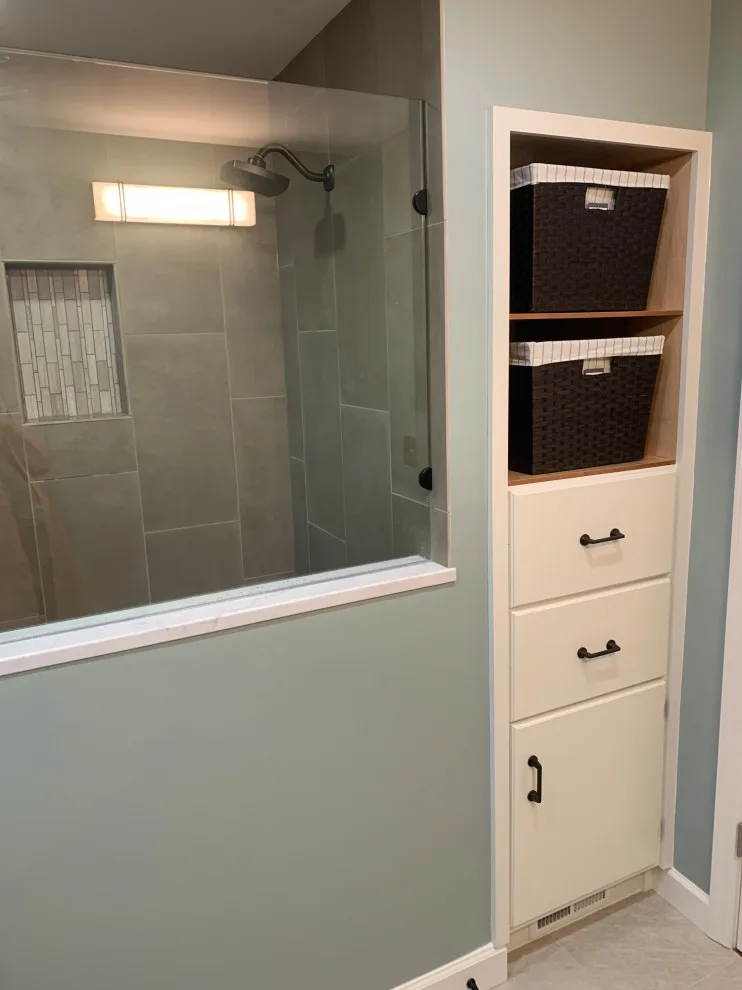 Crafty Spa Bathroom Retreat by Becca Robbins Interior Design - Photo 8