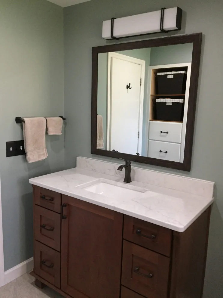 Crafty Spa Bathroom Retreat by Becca Robbins Interior Design - Photo 4