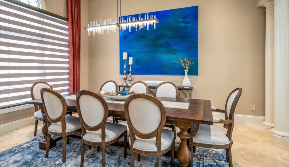 Vibrant Living and Dining Room Renovation by Tipp Interiors - Photo 11