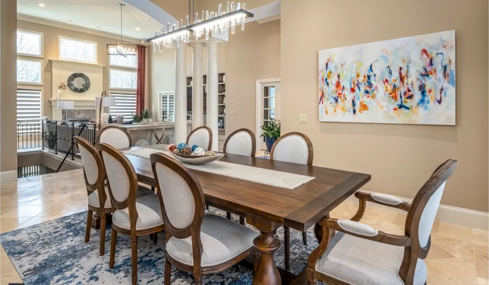 Vibrant Living and Dining Room Renovation by Tipp Interiors - Photo 10