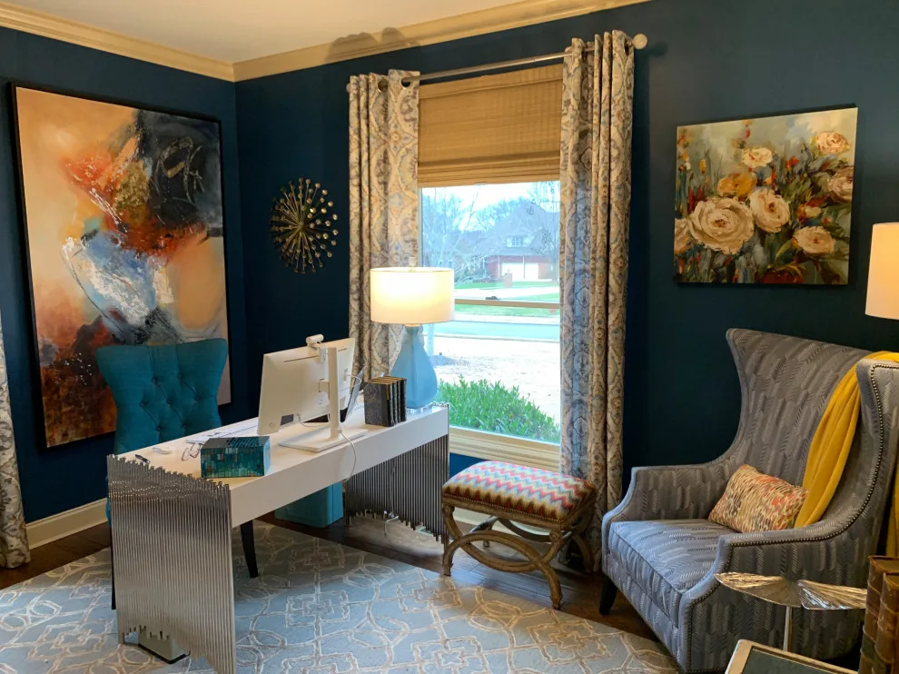 Charming home office makeover by Maxwell House Interiors Virginia Warren - Photo 3