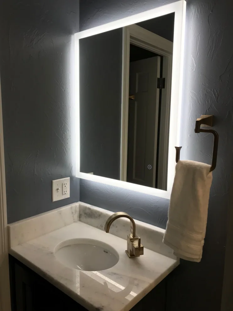 An elegant guest bathroom by Kelly Walton Krause Design - Photo 2