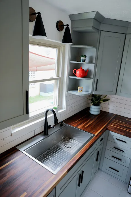 Compact Kitchen Makeover by Becca Robbins Interior Design - Photo 2