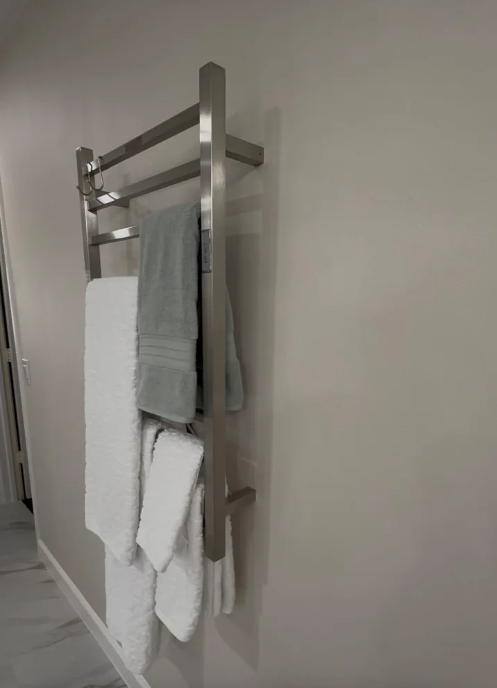 Accessible master bathroom with underfloor heating by Amy's Paint And Remodeling Solutions - Photo 6
