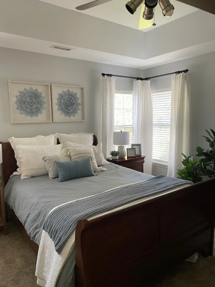 Master bedroom makeover by Melissa Rieser Interiors - Photo 6
