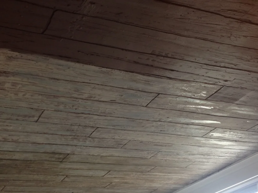 Imitation wood ceiling by Amy's Paint And Remodeling Solutions - Photo 6