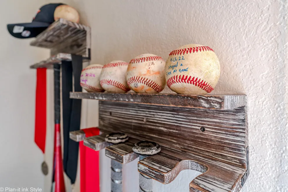 Byrd Boys Baseball-Themed Game Room by Plan-it Ink Style - Photo 2