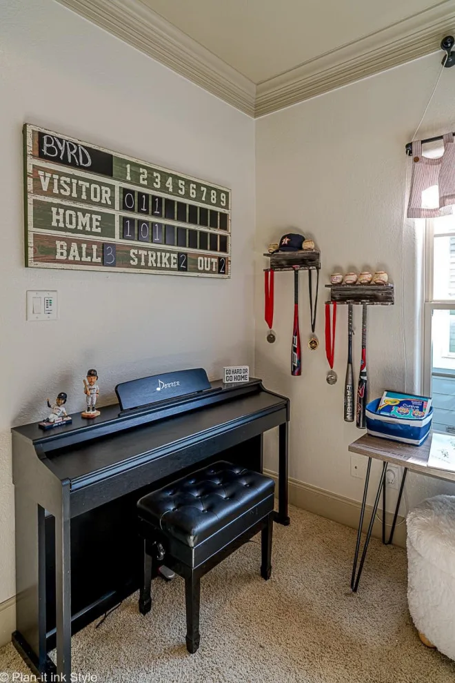 Byrd Boys Baseball-Themed Game Room by Plan-it Ink Style - Photo 3