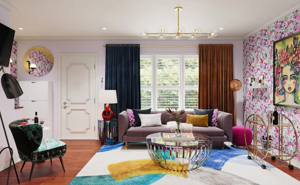 Vibrant Inspired Striking Living Space by K&B Interiors - Photo 4