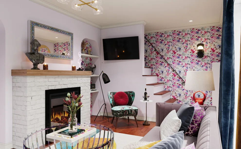 Vibrant Inspired Striking Living Space by K&B Interiors - Photo 3