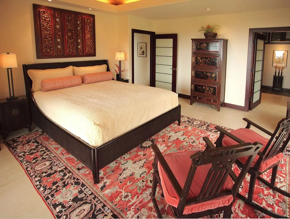 Asian Fusion Island Home by Fine Design Interiors, Inc. - Photo 7