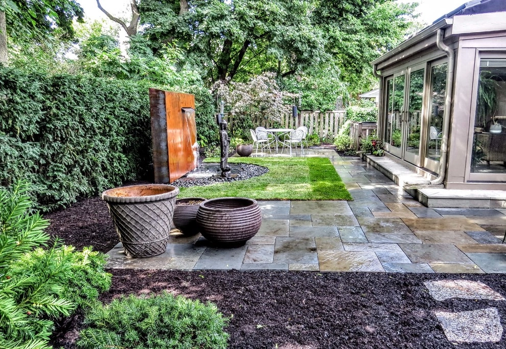 Zen Garden in Evanston by Greenwise Organic Lawn Care And Landscape Design - Photo 3