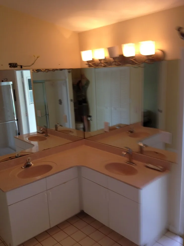 Jupiter, Florida Bathroom Remodel - Using Vertical Lines to Enhance a Compact Area by Southeast Interior Design, Inc. - Photo 4