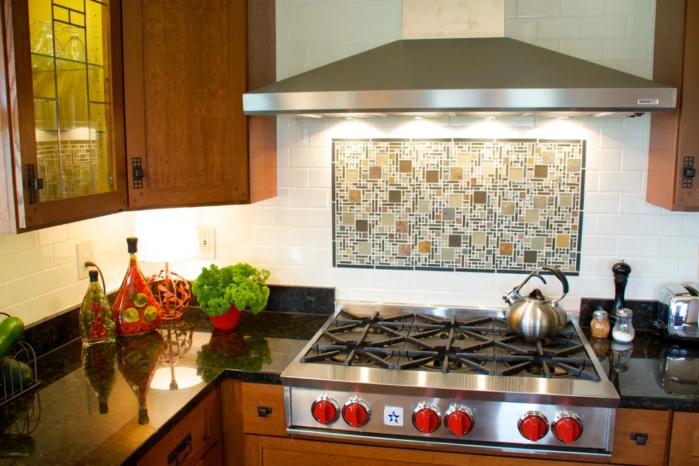 Sycamore Residence Industrial Craftsman Kitchen by Genre Interiors - Photo 4