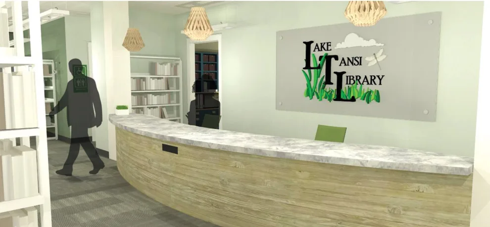Tansi Lake Library by Sarah Hamilton Hathcock, Allied ASID - Photo 2