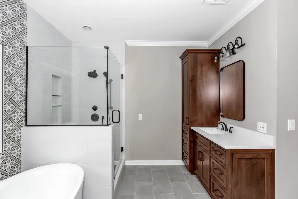 Lansdowne Bath Renovation by Kristen Oldfield Design - Photo 9