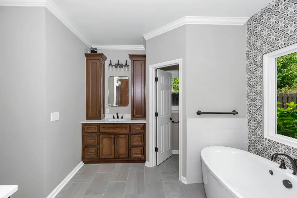Lansdowne Bath Renovation by Kristen Oldfield Design - Photo 11