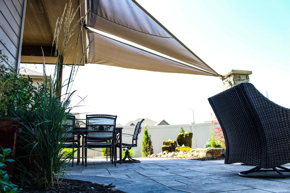 Welcoming Sheltered Summer Patio by Groundscapes, Inc. - Photo 12