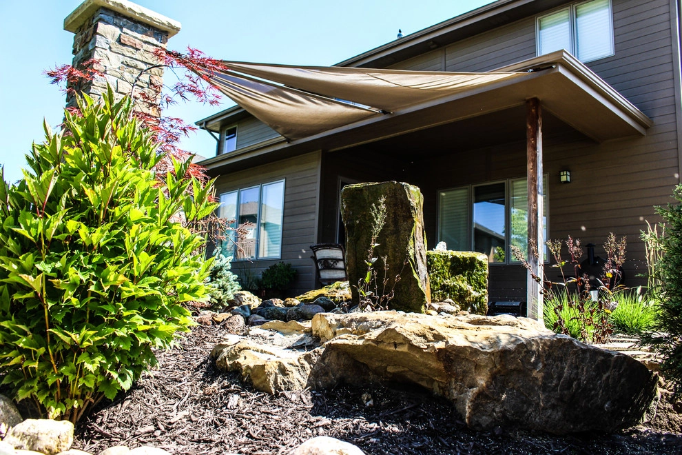 Welcoming Sheltered Summer Patio by Groundscapes, Inc. - Photo 6