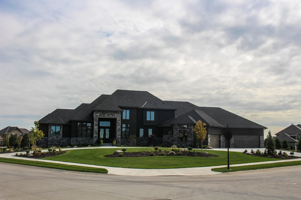 Towering Home Landscape With Perfect Lawn by Groundscapes, Inc. - Photo 25