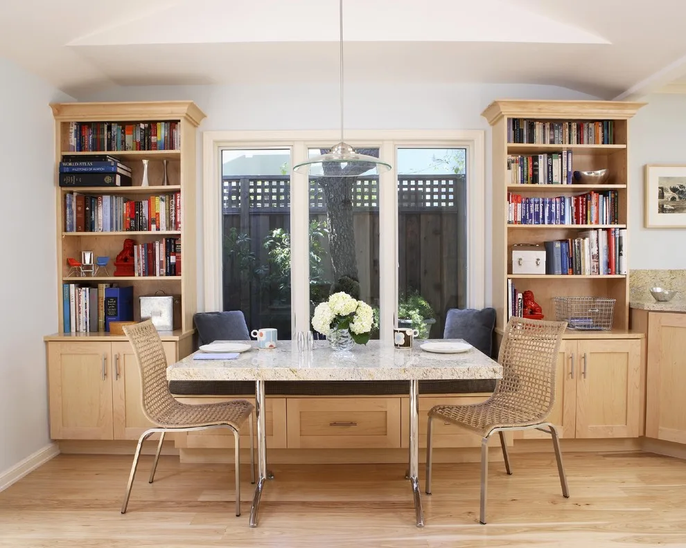Modern kitchen featuring green cabinets by Sustainable Home - Photo 3