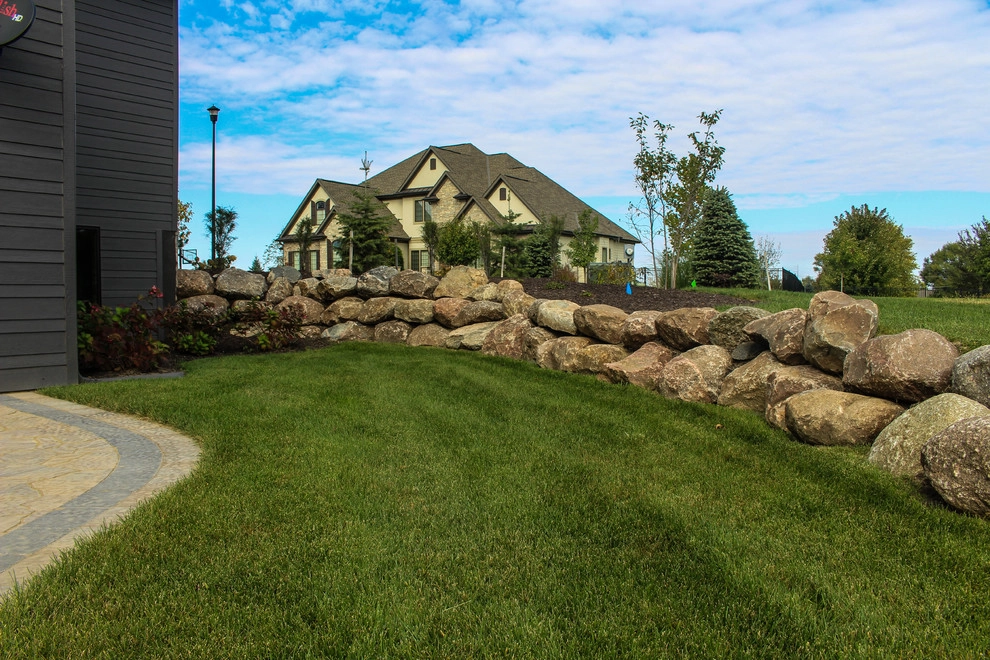 Towering Home Landscape With Perfect Lawn by Groundscapes, Inc. - Photo 15