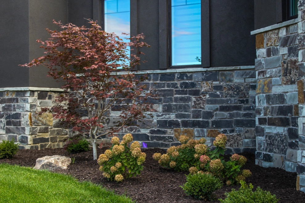 Towering Home Landscape With Perfect Lawn by Groundscapes, Inc. - Photo 27