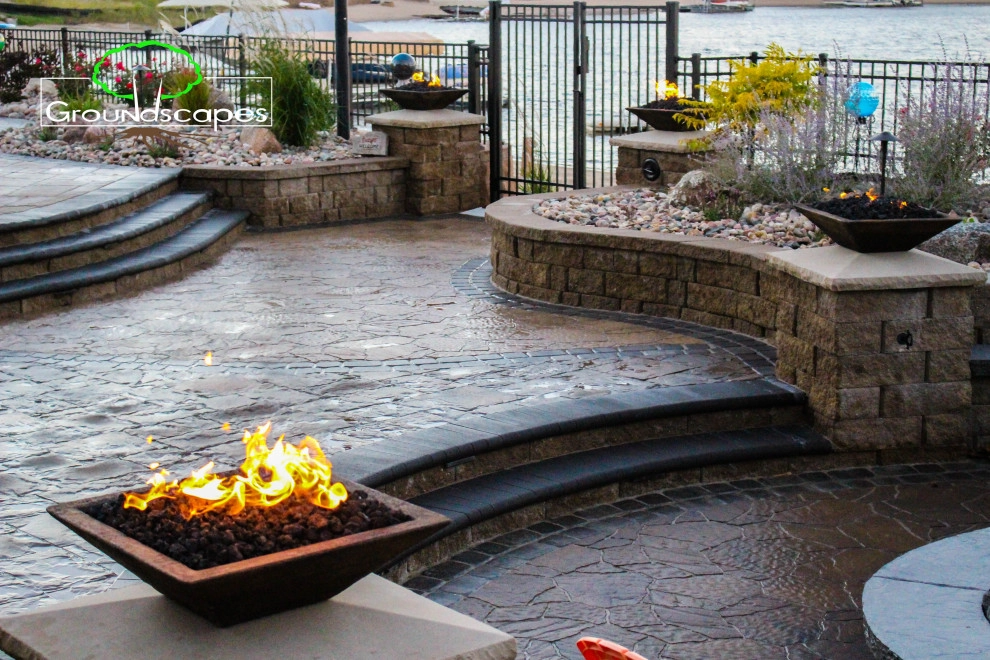 Astounding Home Environment With Complete Patio, Fire Pit, and Swimming Pool by Groundscapes, Inc. - Photo 15