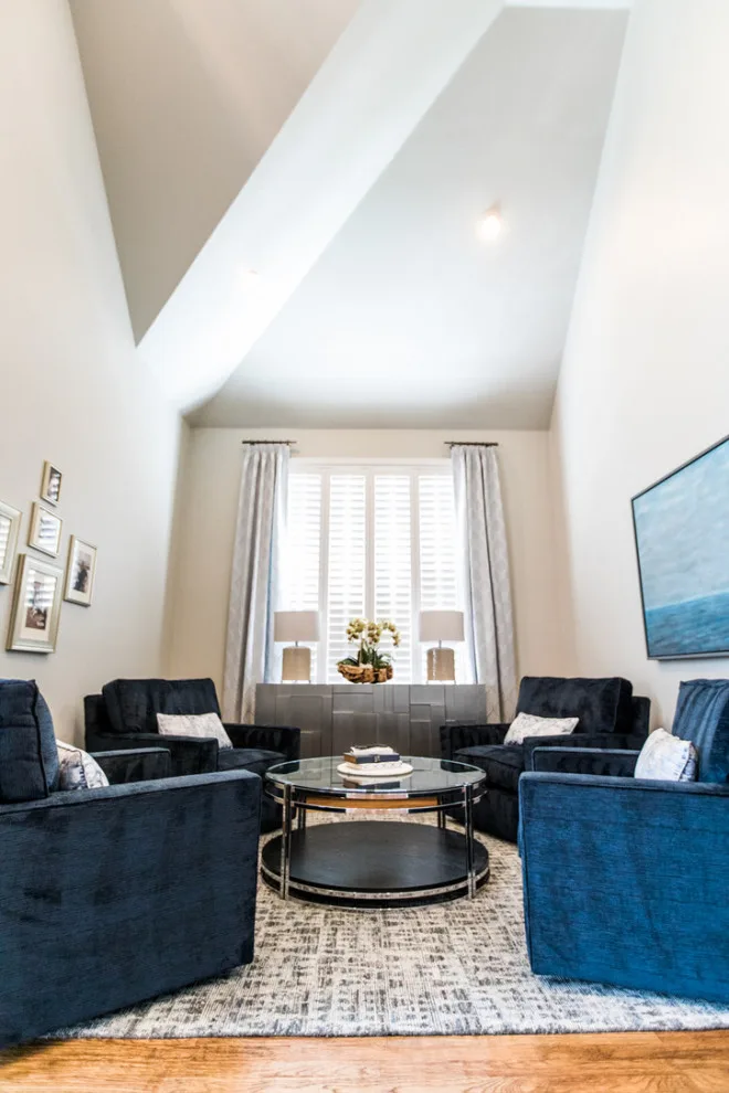 Living Room Reimagined by Just The Thing Decorating, Staging, And Windows - Photo 9