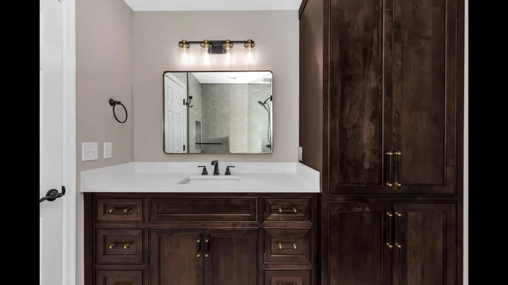 Revamp of the Lost Tree Bathroom by Kristen Oldfield Design - Photo 2