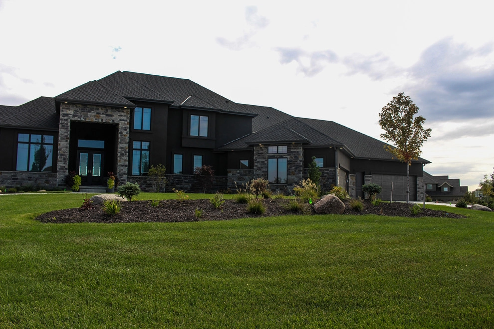 Towering Home Landscape With Perfect Lawn by Groundscapes, Inc. - Photo 24